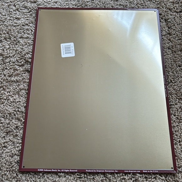 Budweiser Metal Sign - Picture 3 of 4